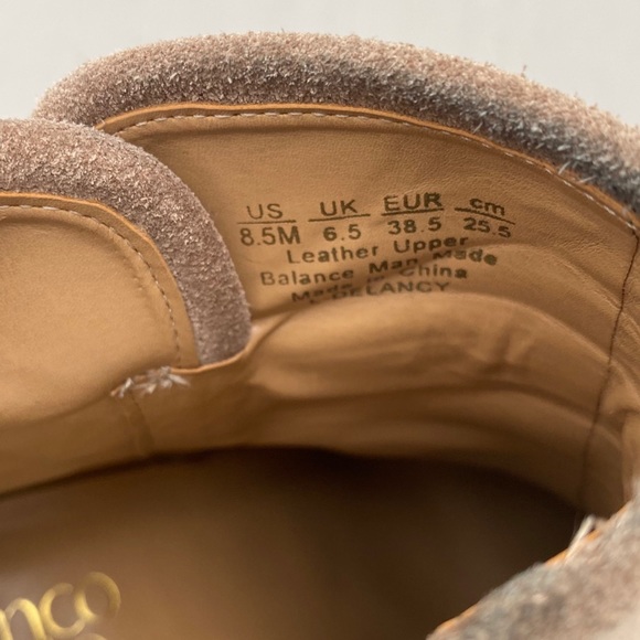 Franco Sarto Suede Ankle Boots - Picture 5 of 7